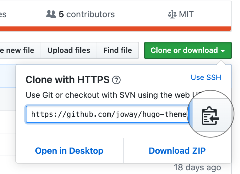 Github Copy URL